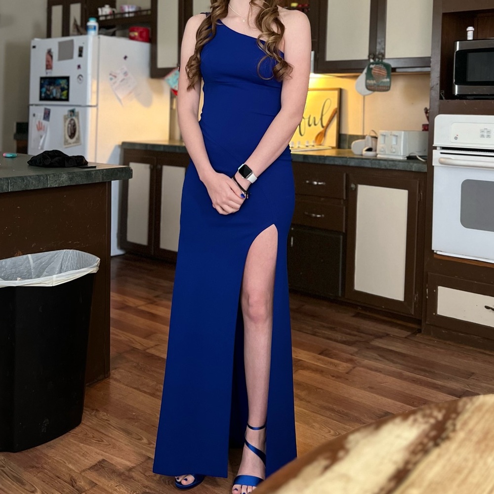 One Shoulder Prom Dress